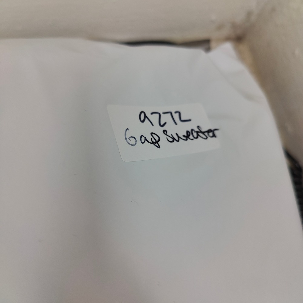 Vintage Gap Cable Knit Cardigan Sweater Womens Small Cream Cotton Wool Preppy - Picture 8 of 8